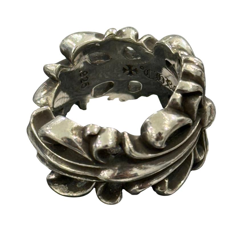 Chrome Hearts Double Floral Ring - Lightly Used Size 7.5