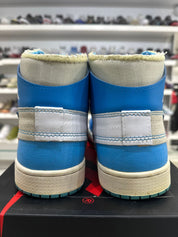 Jordan 1 Retro High Off-White University Blue - Pre-Owned Size 9 (No original box)
