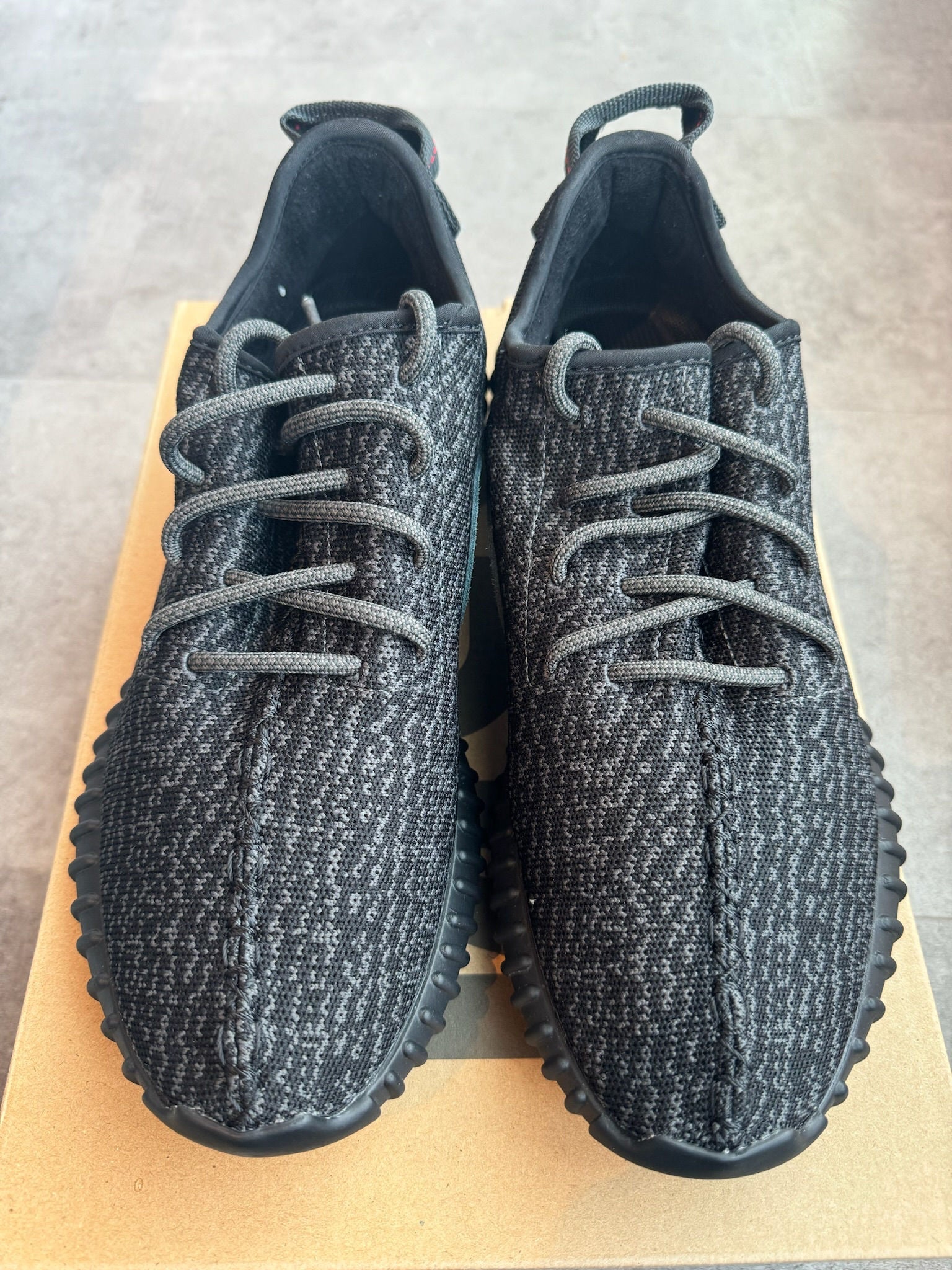 Adidas Yeezy 350 Pirate Black (2023) - Pre-Owned Size 9.5