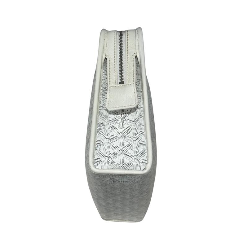 Goyard Jouvence Toiletry Bag MM White - Lightly Used