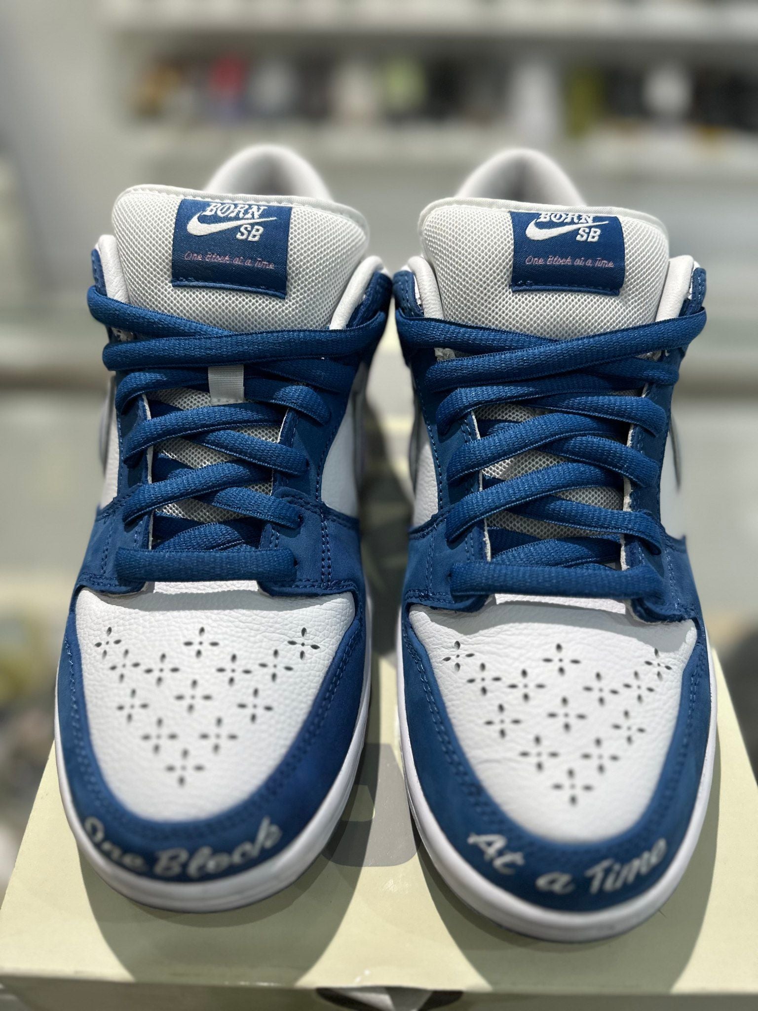 Nike SB Dunk Low Born x Raised One Block at a Time (Worn Once Size 9.5) - New (Conditional)