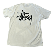 Stussy Basic Tee White (Preowned) - Pre-Owned