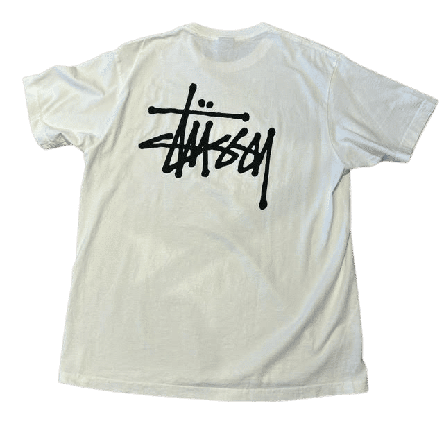 Stussy Basic Tee White (Preowned) - Pre-Owned