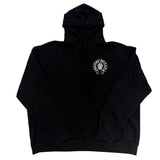 Chrome Hearts American Flag Pullover Hoodie Black - Pre-Owned Size XXL