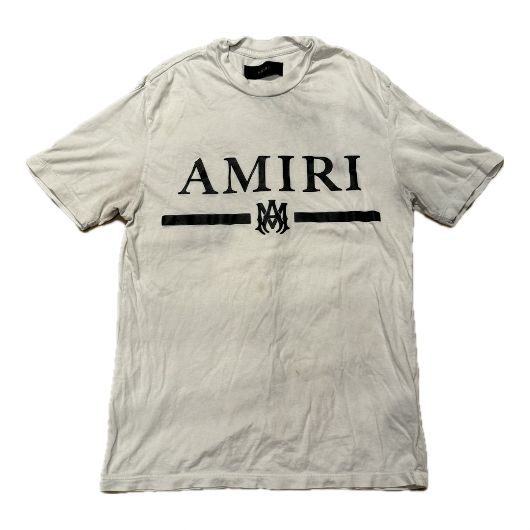 AMIRI MA Bar Logo T-shirt White (Preowned)