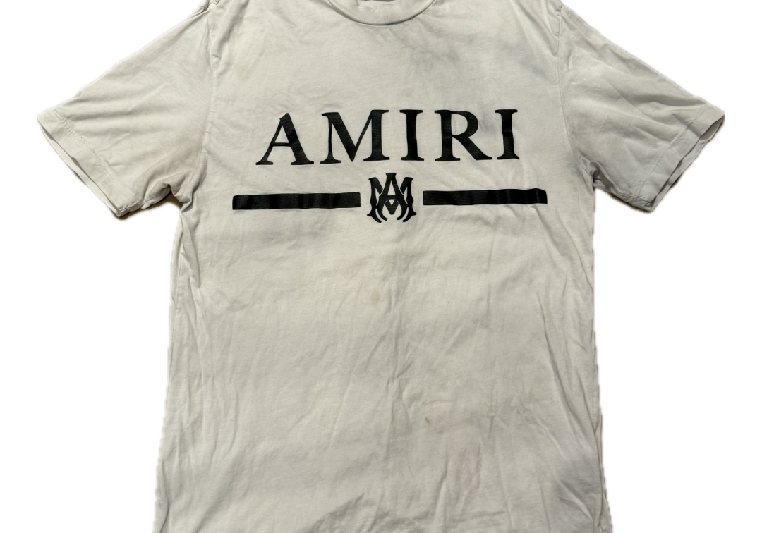 AMIRI MA Bar Logo T-shirt White (Preowned)