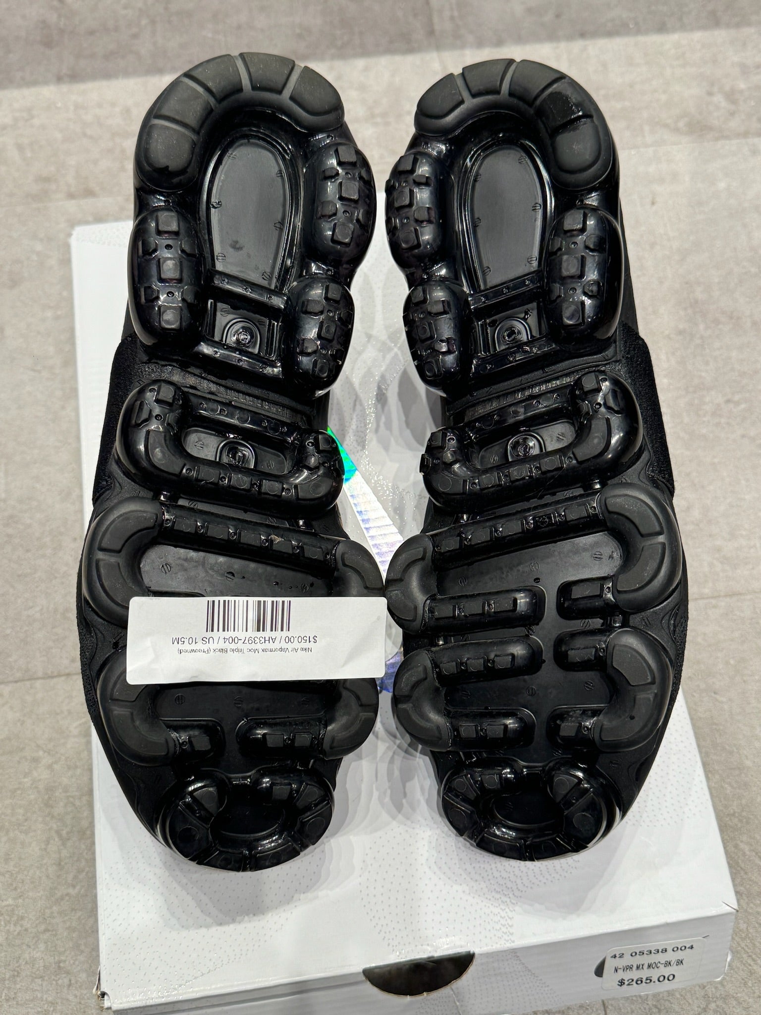 Nike Air Vapormax Moc Triple Black (Preowned)