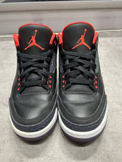 Jordan 3 Retro Crimson (Preowned Size 9)