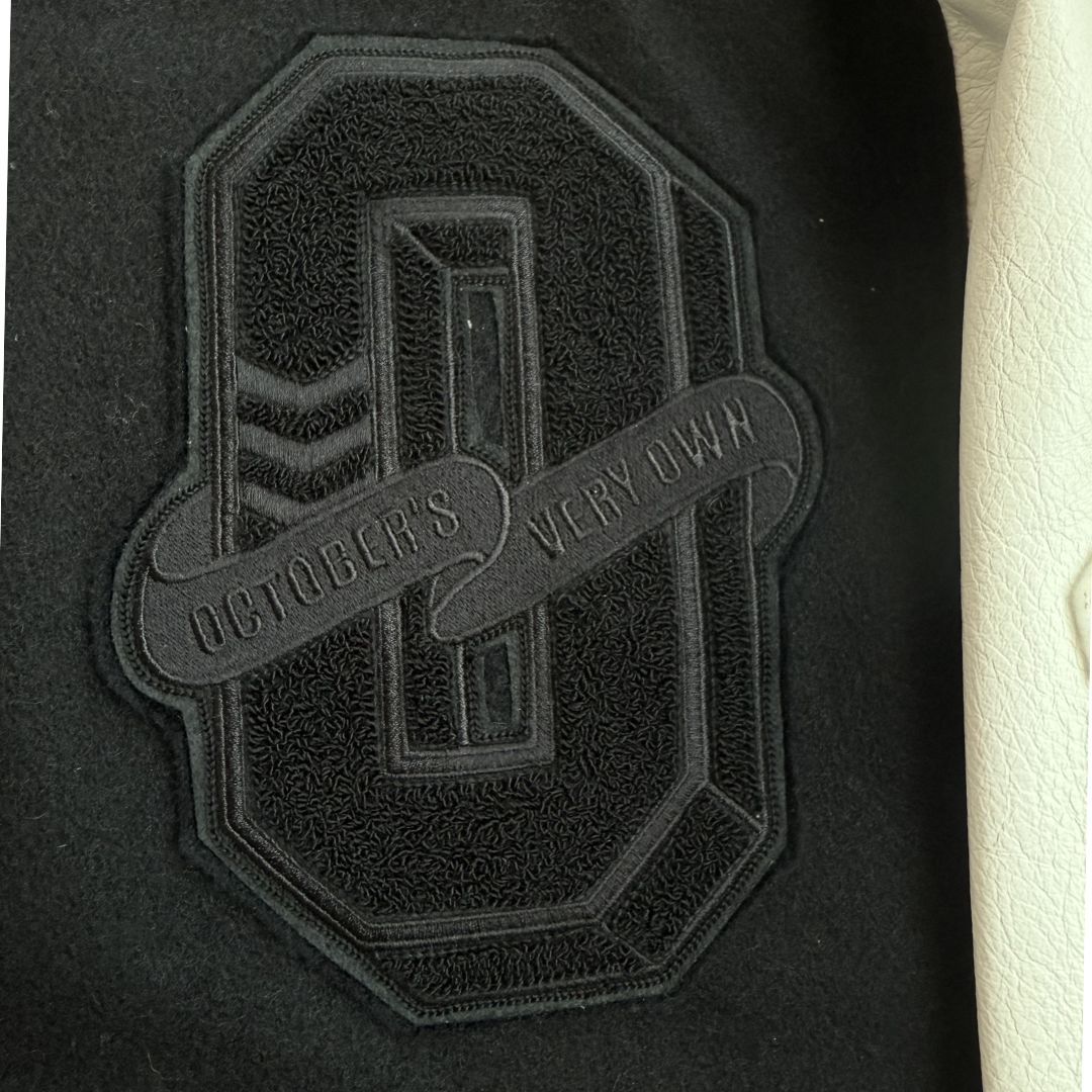 OVO x Roots Nothing Was The Same Tour Varsity Jacket Black (Lightly Used Size L) - Pre-Owned