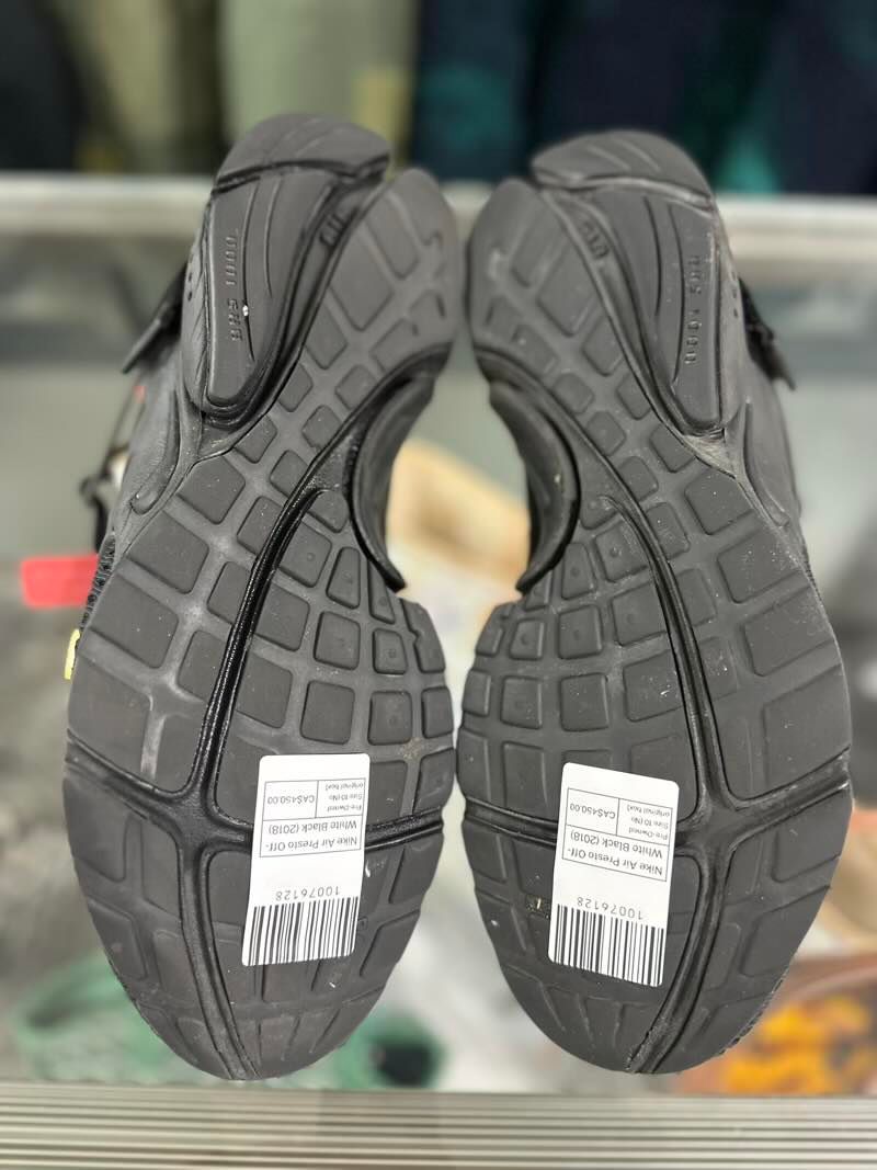 Nike Air Presto Off-White Black (2018) - Pre-Owned Size 10 (No original box)