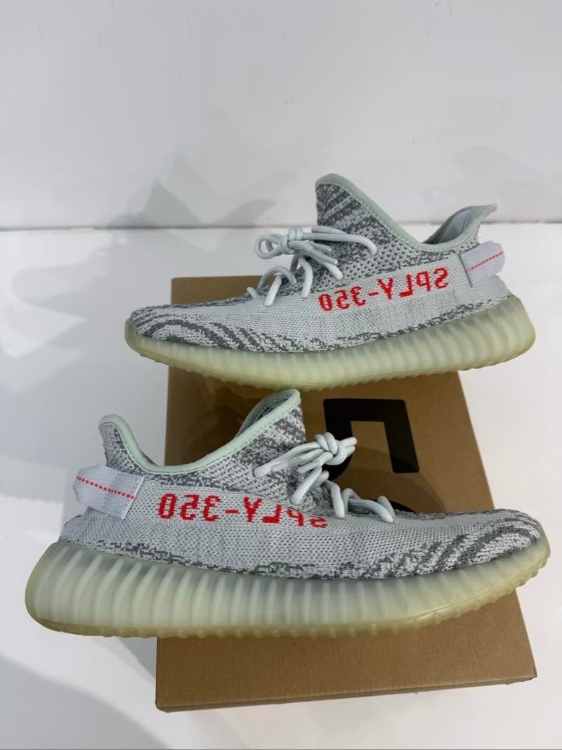 Adidas Yeezy Boost 350 V2 Blue Tint, pre-owned, US Men's 9.5 – photo 4 of 7