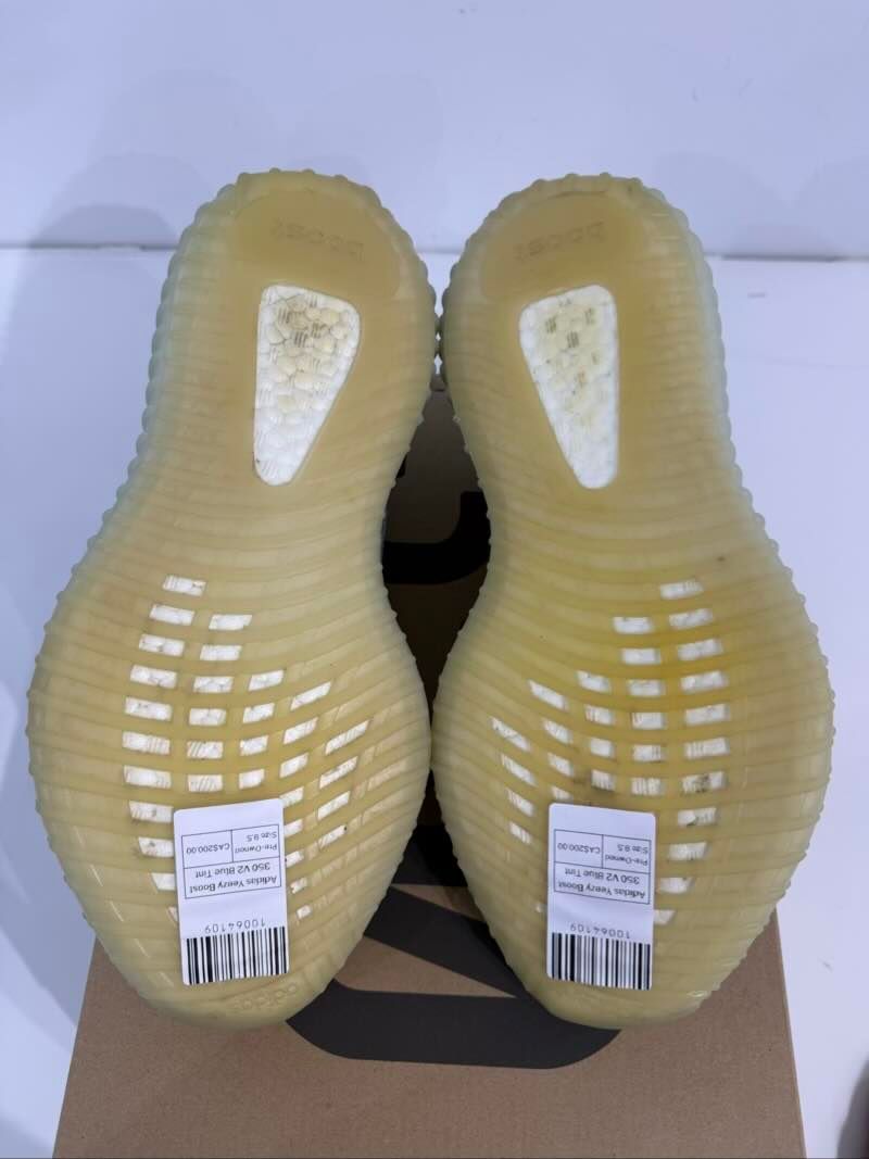 Adidas Yeezy Boost 350 V2 Blue Tint, pre-owned, US Men's 9.5 – photo 7 of 7