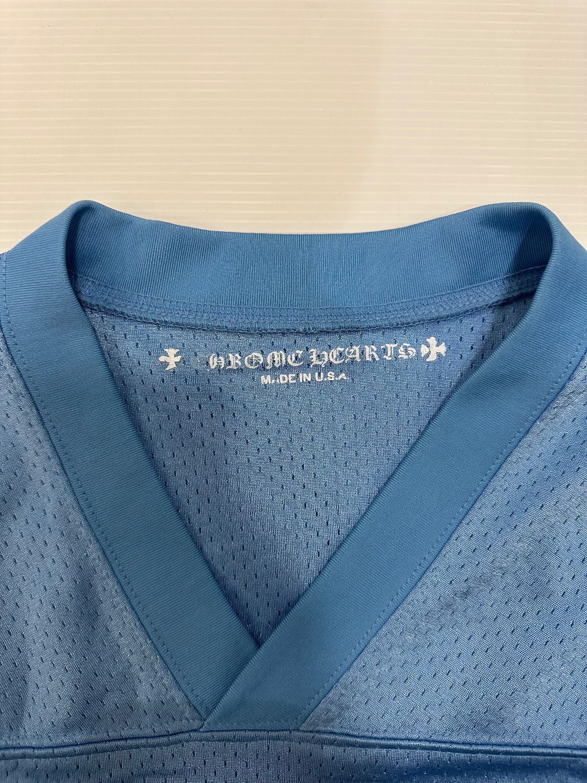Chrome Hearts Sports Mesh L/S Jersey Sky Blue - Lightly Used Size M