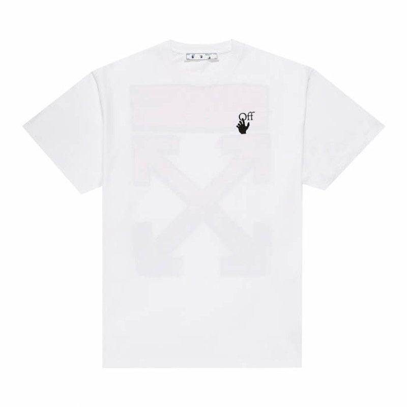 OFF-WHITE Marker S/S Over Tee White/Red