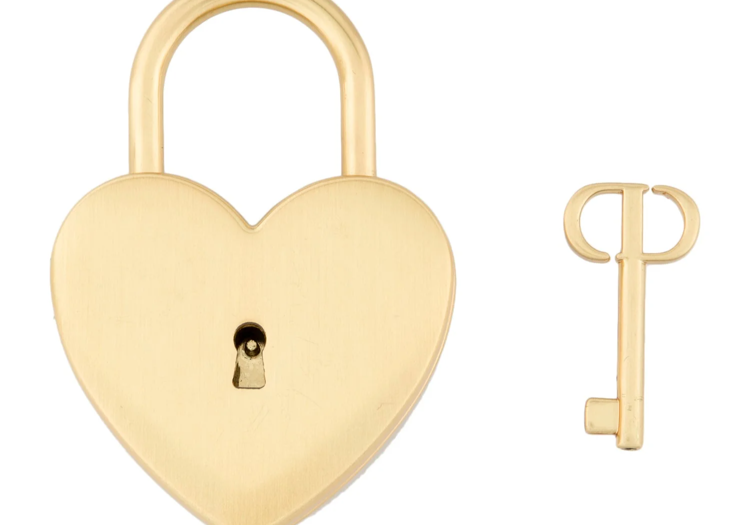 Dior Beauty Heart Padlock and Key Set