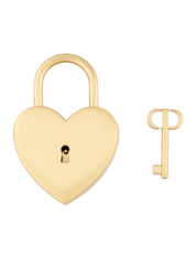 Dior Beauty Heart Padlock and Key Set