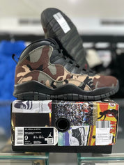 Jordan 10 Retro Woodland Camo - Pre-Owned Size 9