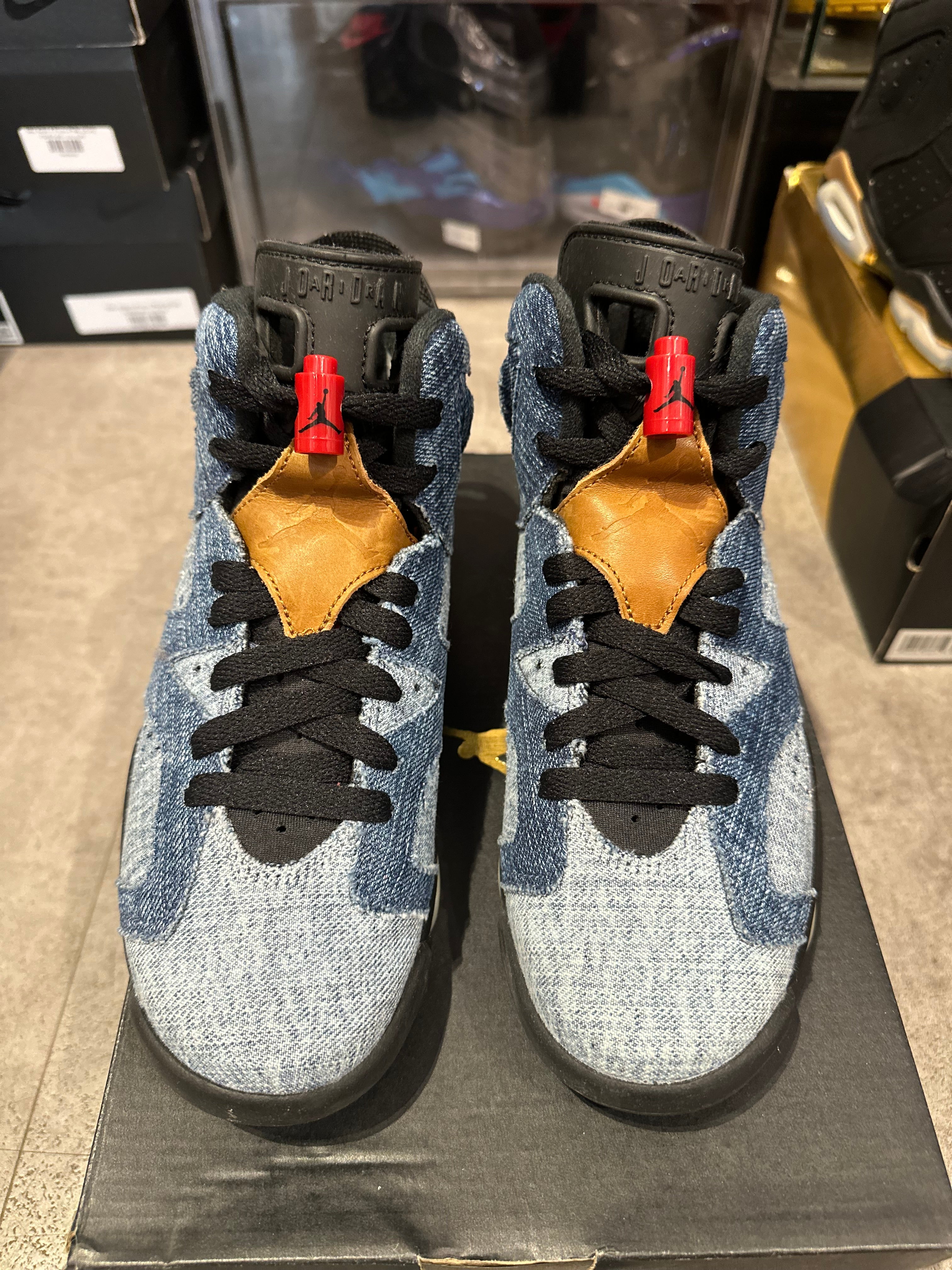 Jordan Retro 6 selling ‘Washed Denim’ - Size 10.5m