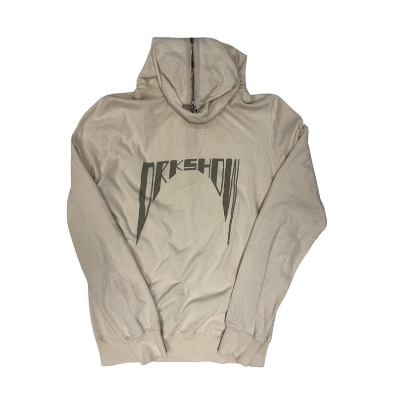 Rick Owens DRKSHDW Gimp Full-Zip Hoodie Milk - Pre-Owned Size L
