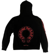 Chrome Hearts Red Online Exclusive Hoodie - Lightly Pre-Owned Size M