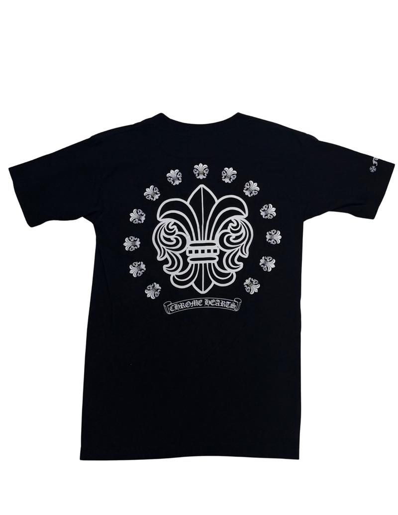 Vintage Chrome Hearts Fleur De Lis T-Shirt Black