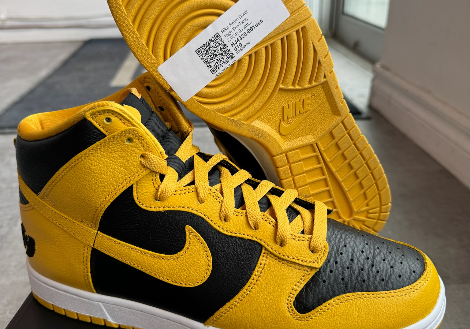 Nike Retro Dunk High Wu-Tang (2024) (Lightly Preowned Size 10)