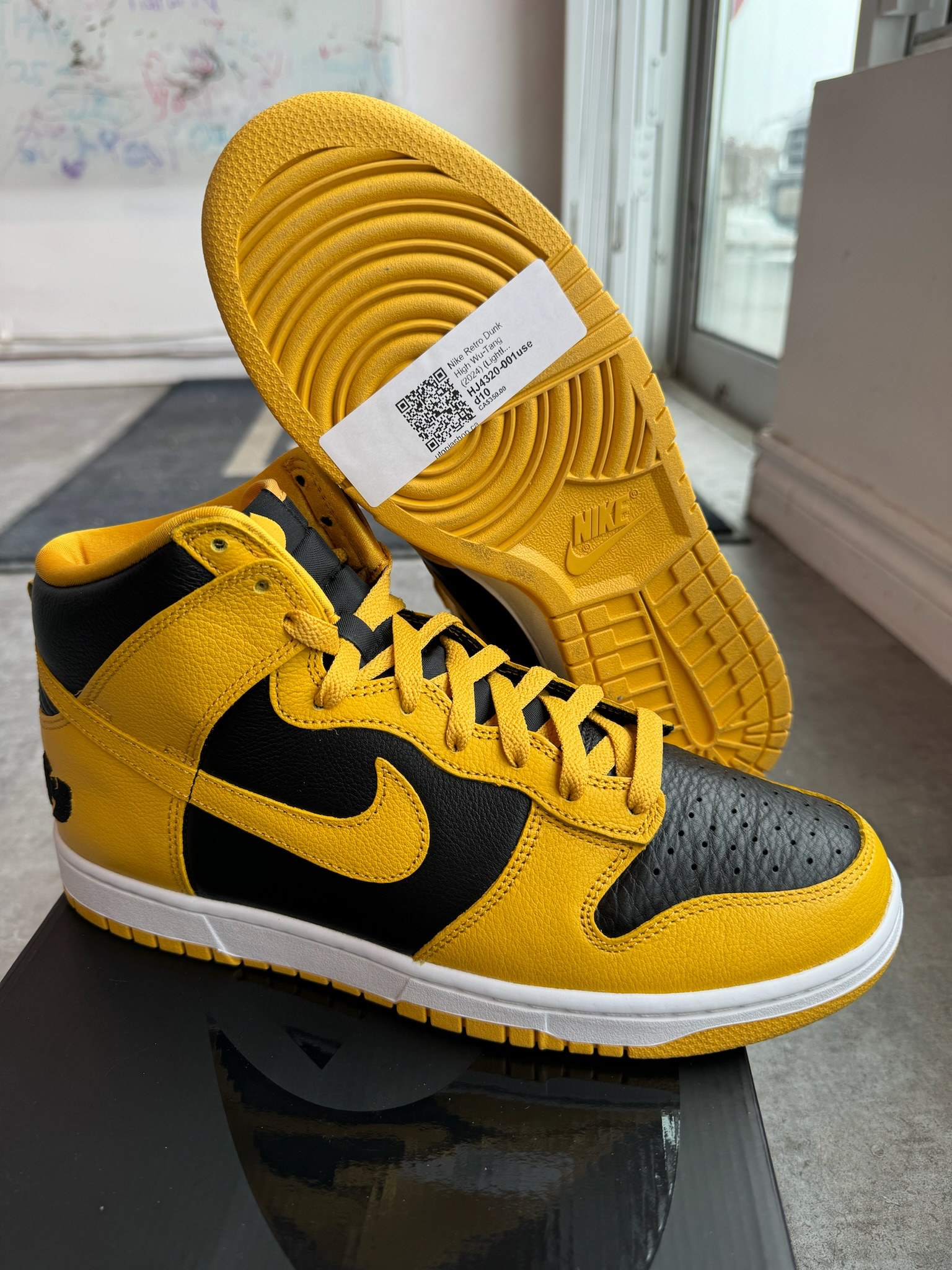 Nike Retro Dunk High Wu-Tang (2024) (Lightly Preowned Size 10)