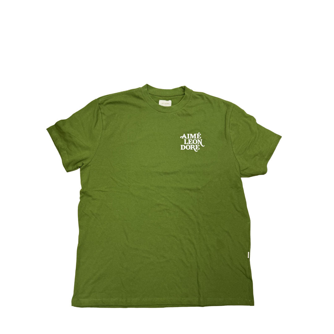 Aime Leon Dore 70s Logo Tee Green, brand new, size XXL