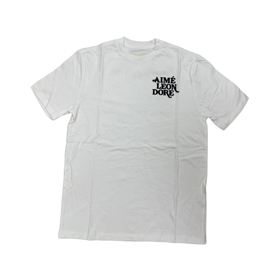 Aime Leon Dore 70s Logo Tee White, brand new