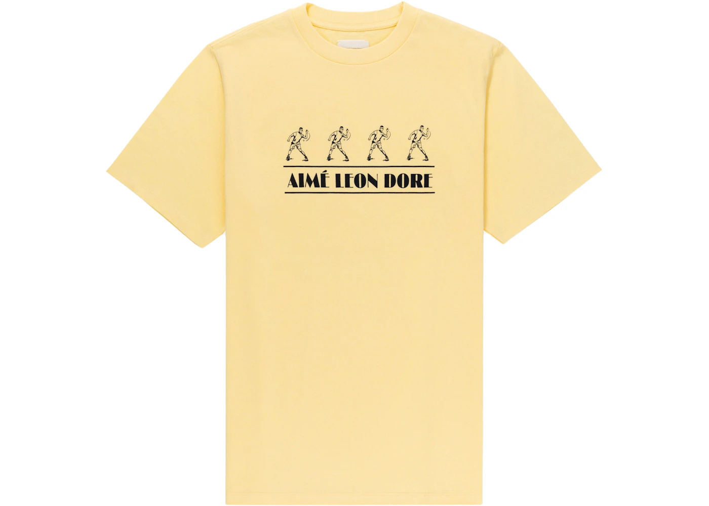 Aime Leon Dore Handball Graphic T-shirt Yellow, brand new, size XXL