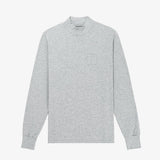 Aime Leon Dore Long-Sleeve DimeBack Pocket Mockneck Tee Grey