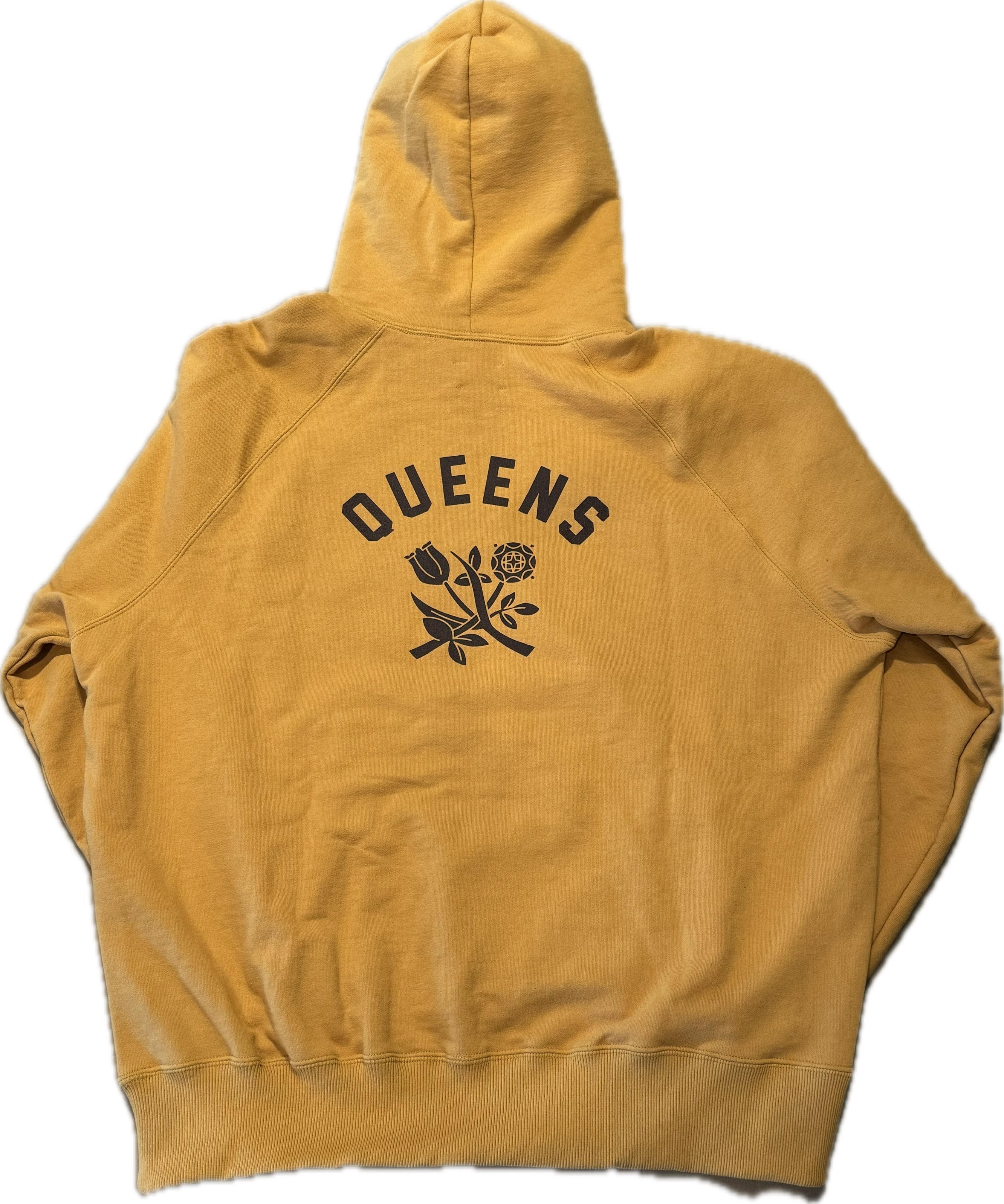Aime Leon Dore Queens Crest Hoodie Yellow, brand new, size XXL – photo 2 of 2