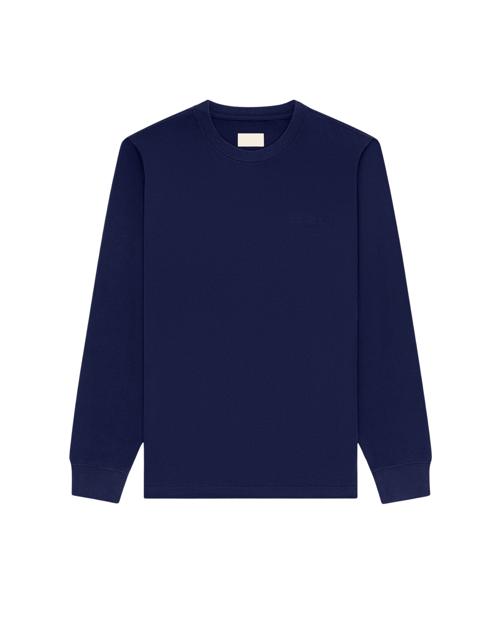Aime Leon Dore Tonal Logo L/S T-shirt Navy, brand new