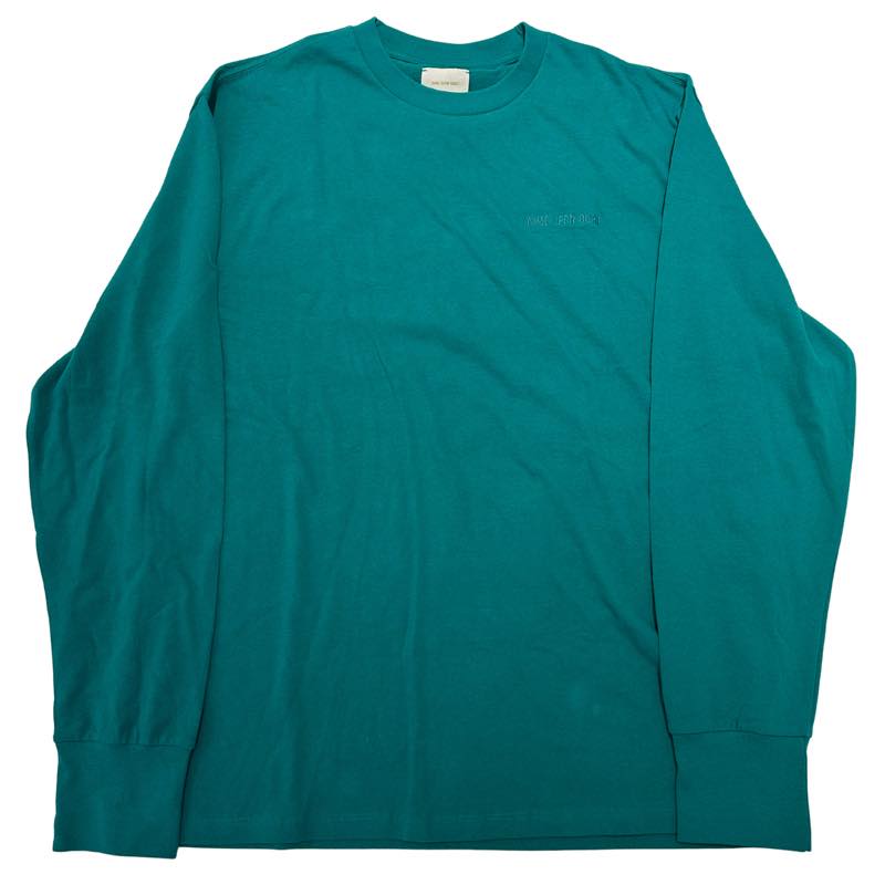 Aime Leon Dore Tonal Logo L/S T-shirt Teal, brand new, size XXL