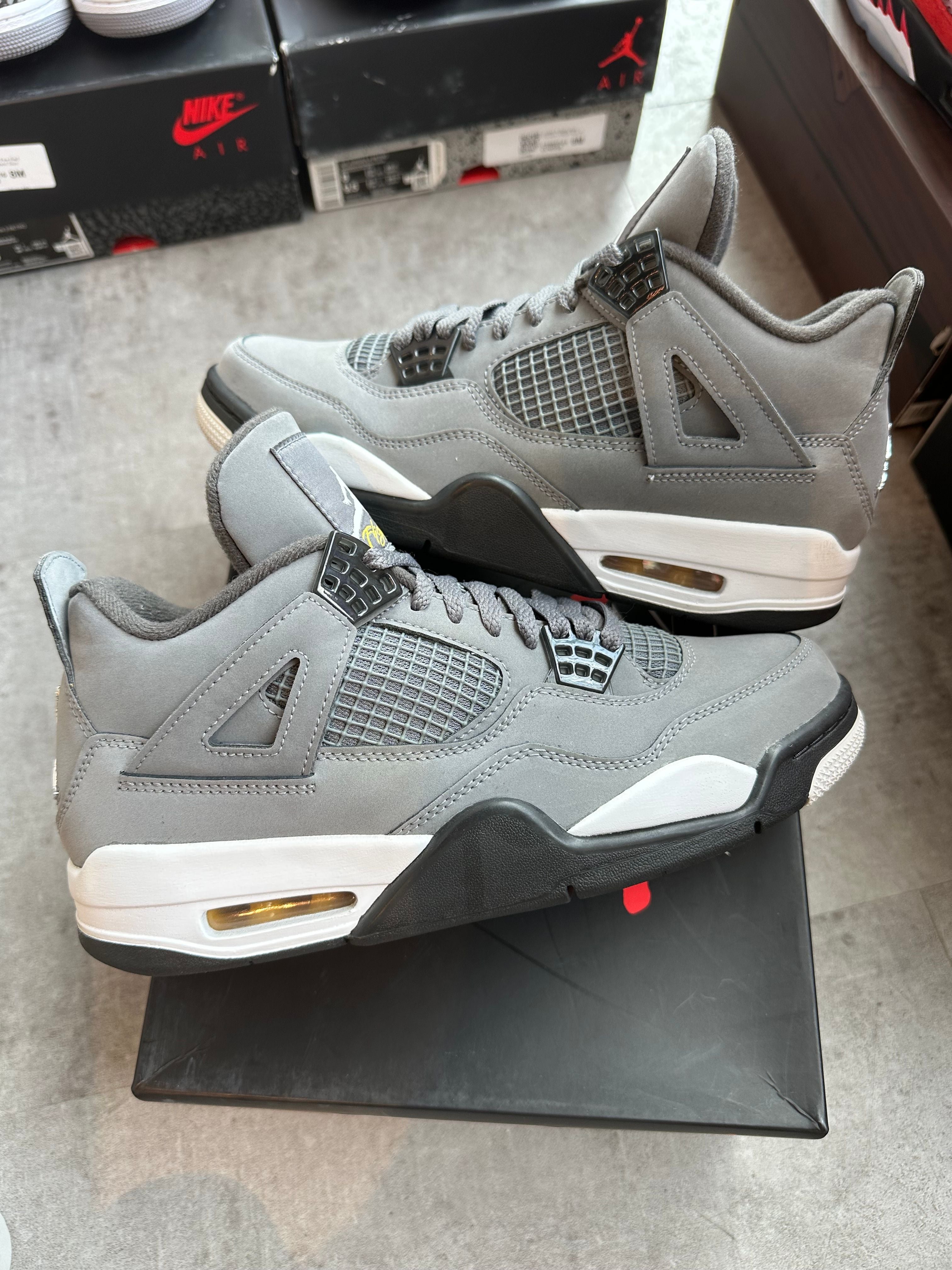 Air Jordan 4 Retro Cool Grey (2019) (VNDS, pre-owned, US Men's 8 – photo 4 of 7