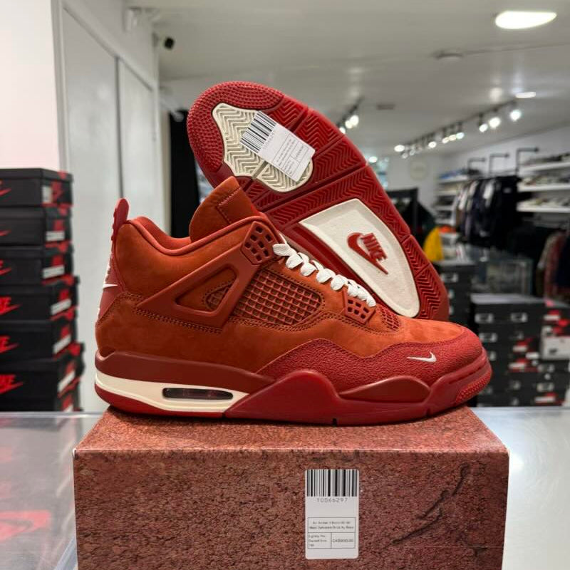 Air Jordan 4 Retro OG SP Nigel Sylvester Brick by Brick, lightly pre-owned, US Men's 11 – photo 2 of 6