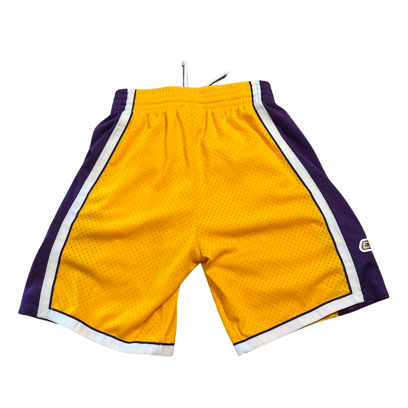 Mitchell & Ness Gold Los Angeles Lakers Swingman Mesh Shorts