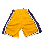 Mitchell & Ness Gold Los Angeles Lakers Swingman Mesh Shorts