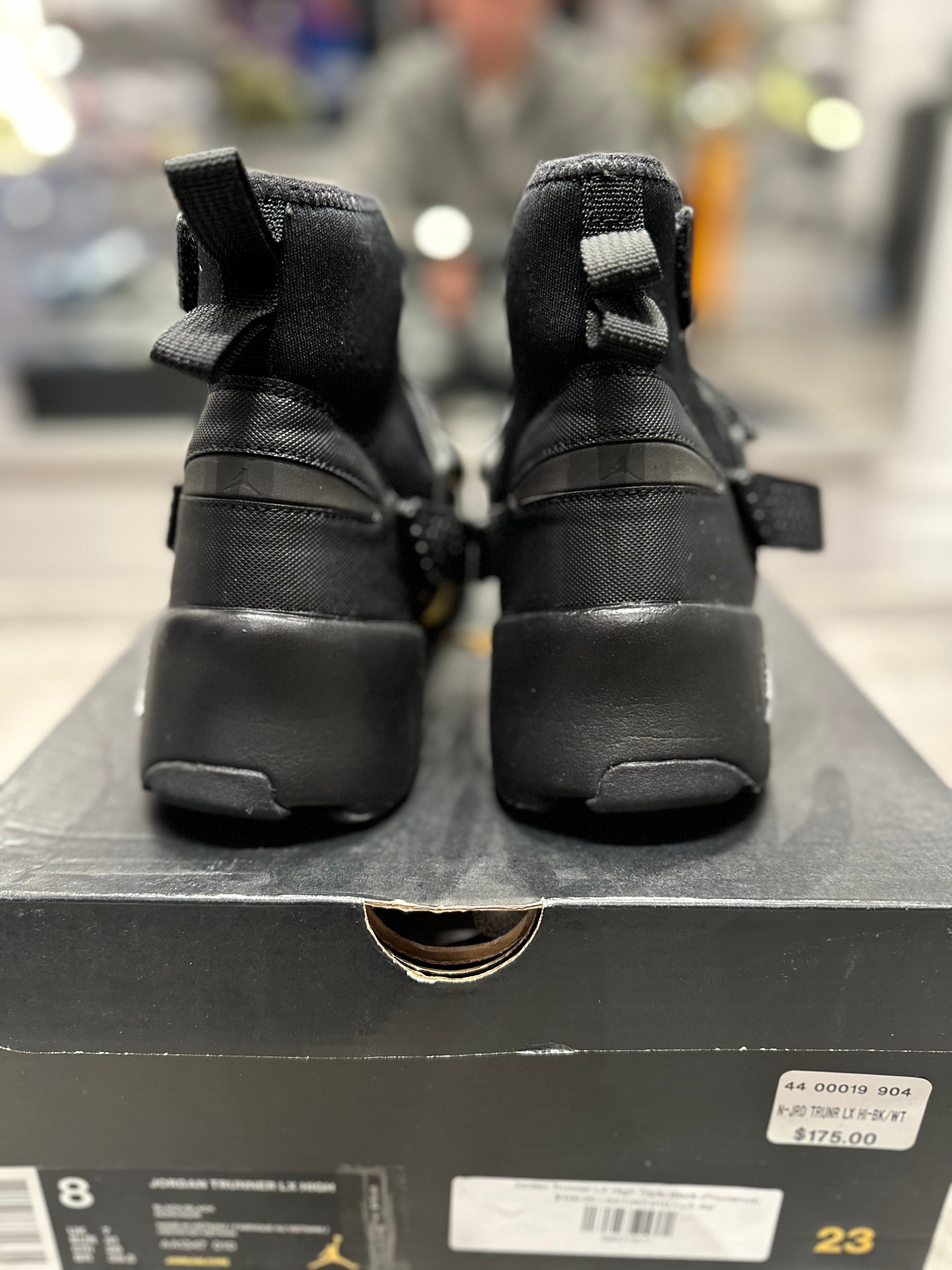 Jordan Trunner LX High Triple Black (Preowned)