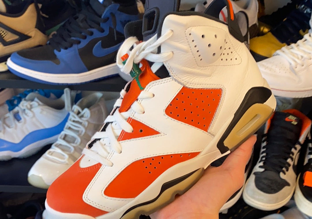 Jordan 6 Retro Gatorade Like Mike White (Preowned Size 9)