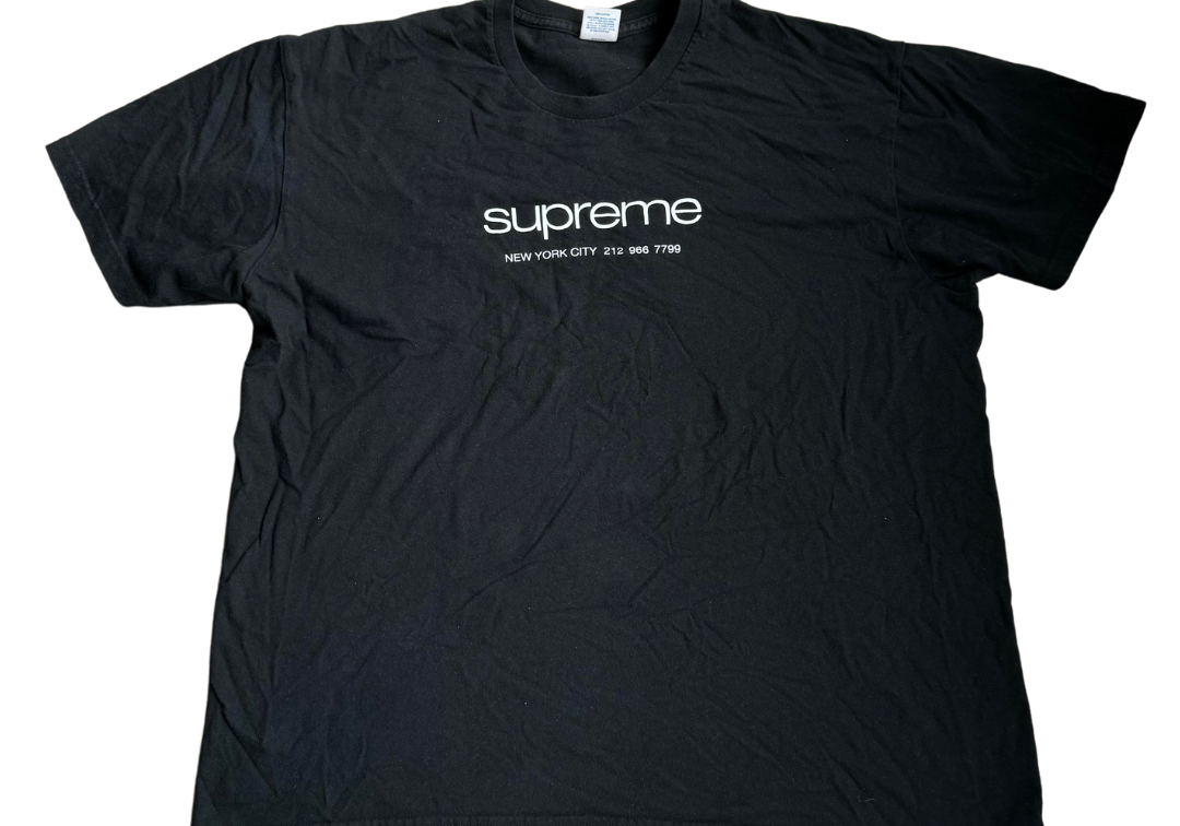 Supreme Shop Tee Black (Preowned)