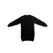 Alexander Mcqueen Velour Swalow Sweatshirt Black, pre-owned, size S – photo 1 of 2