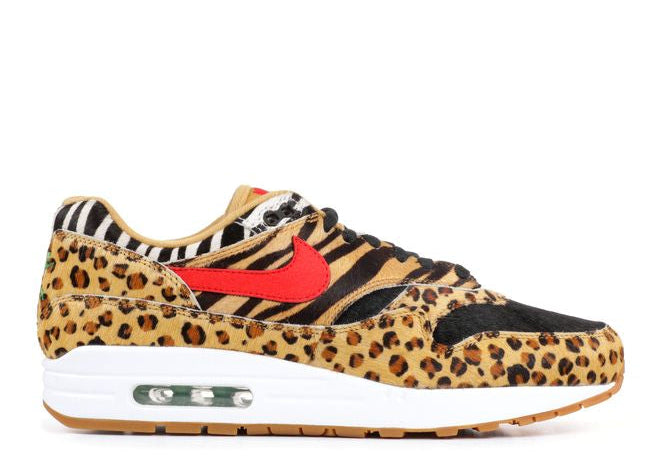 Nike Air Max 1 atmos Animal Pack 2.0 (All Black Box) (2018) (Preowned Size 11)