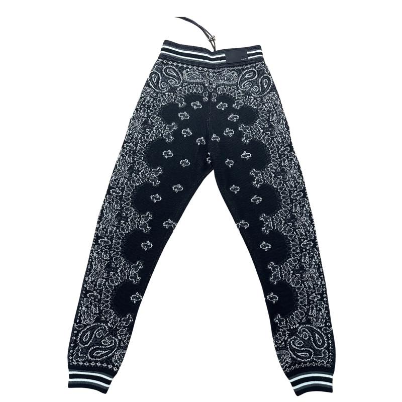 Amiri Bandana B-Ball Sweatpants Black, pre-owned, size S – photo 1 of 2