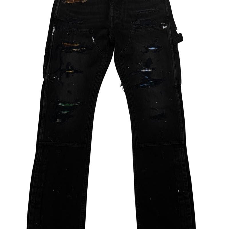 Amiri Plaid Carpenter Pant Aged Black, brand new, size 29 – photo 1 of 2