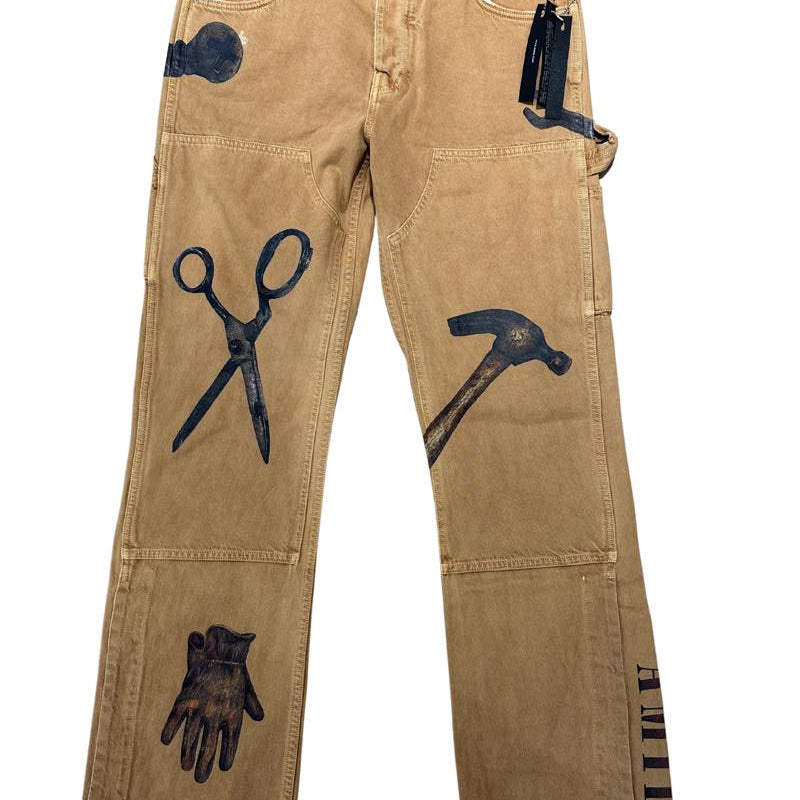 Amiri Rhee Studio Carpenter Pant Ermine, brand new, size 33 – photo 1 of 2