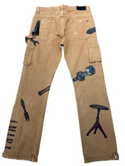 Amiri Rhee Studio Carpenter Pant Ermine, brand new, size 33 – photo 2 of 2