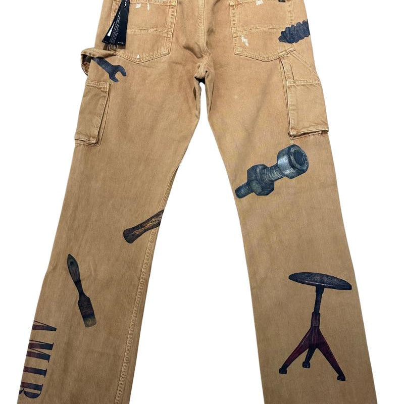 Amiri Rhee Studio Carpenter Pant Ermine, brand new, size 33 – photo 2 of 2