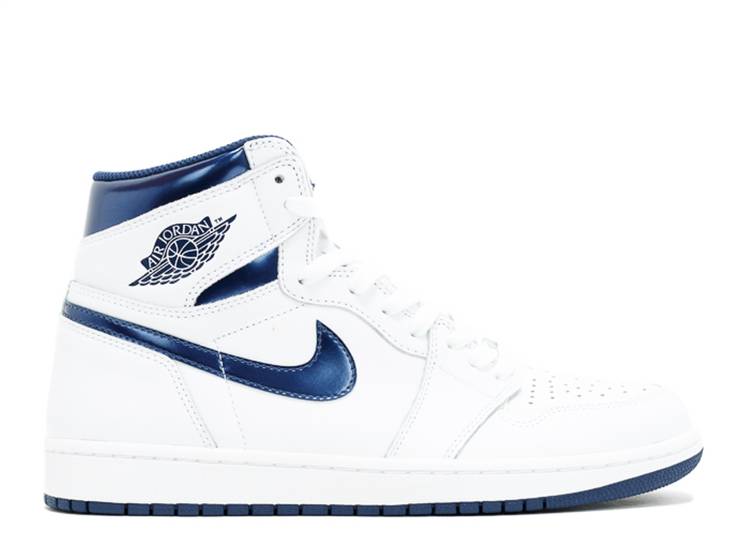 Jordan 1 Retro High Metallic Navy (2016) (Preowned Size 13)