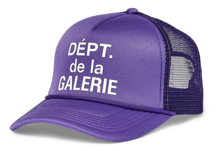 Gallery Dept French Logo Trucker Hat Purple